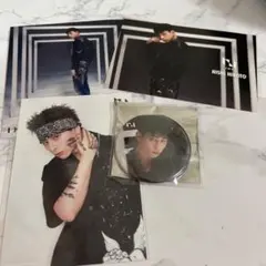 hmv INIミュージアム　西洸人　生写真　缶バッジ