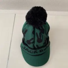Jack Bunny!! ウサギ柄ニット帽 グリーン