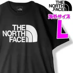 ノースフェイス Tシャツ 黒 海外Lサイズ 日本XL相当 HD 新品