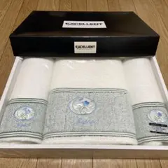 タオルセット バスタオル1枚 フェイスタオル2枚