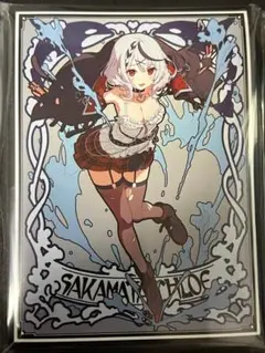 ホロライブ 風真いろは ミュシャ風 スリーブ ホロカ 混沌の女神様