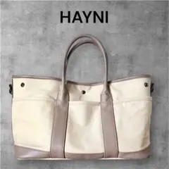HAYNI トートバッグ　ashena　（キャンバストートバッグ）