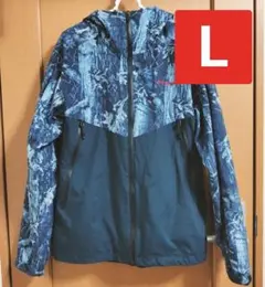 Columbia コロンビア デクルーズサミットパターンジャケット ブルー L