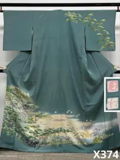 京都友禅染「染織の図」飯田耕作 藤工業所 制作(K-YC633) - メルカリ