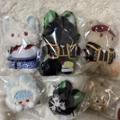 銀魂 モフフサ ぬいぐるみ モフまろ ホルダー セット 銀魂 東京ドーム 宿泊者購入限定 坂田銀時 土方十四郎 モフフサ
