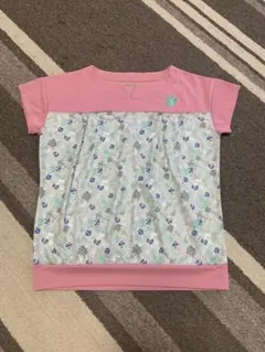未使用roche テニスウェアレディース半袖Tシャツ ピンク系Lゲームシャツのサムネイル
