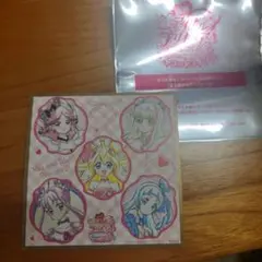 キミとアイドルプリキュア　映画特典色紙風カード