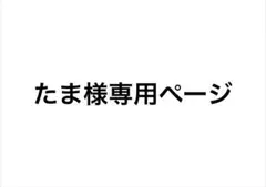 たま様専用ページ
