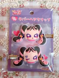 キラキララバーヘアクリップ　メロロン　プリティストア限定