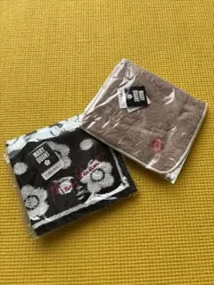 MARY QUANT タオルハンカチ 25×25cm 抗菌防臭加工 2枚セットのサムネイル