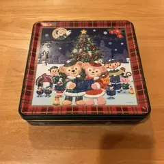 ディズニー Disney ダッフィー&フレンズ クリスマス 空き缶