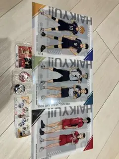 ハイキュー!! クリアファイル＆缶バッジセット