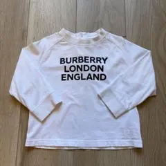 BURBERRY✨️ホワイト ロゴ Tシャツ 12M 80cm