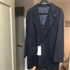 【デッドス未使用タグ付】伊製LANVIN最高級カシミア100ジャケットコート48