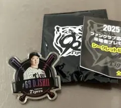阪神タイガース　石井大智　ピンズ ファンクラブ応援デー　2025