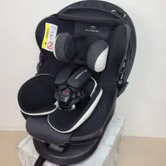 【美品】エールベベ クルット6i グランス チャイルドシート クルット6i 安全性と快適性が進化した新生児から使える日本製回転式
