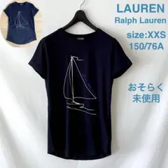 未使用 ラルフローレン Tシャツ ヨットプリント 半袖 XXS JP:XS位のサムネイル