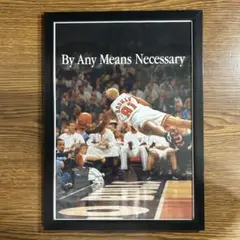 デニスロッドマン　バスケットボール ポスター 91番　パロディー　A4