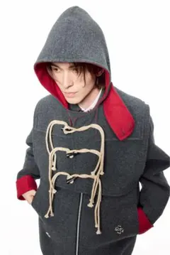 MASU DUFFLE VEST GRAY - メルカリ