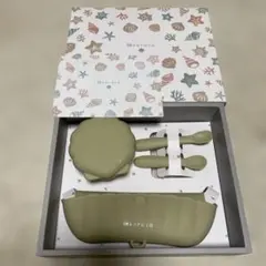 ケラッタ 食器 4点セット シリコン 離乳食 ギフト 食洗機レンジ対応 グリーン