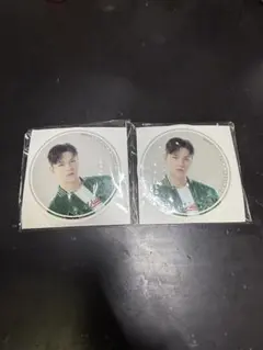 seventeen 一番くじ バーノン 缶バッチ2個セット