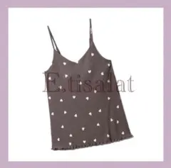 ✩新品未使用✩⃛ ジェラートピケ ランダムハートキャミソール 単品