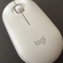 ロジクール ワイヤレスマウス PEBBLE MOUSE 2 オフホワイト