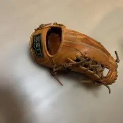 ZETT スーパースティール 軟式グローブ オレンジ