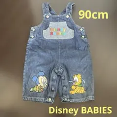 ディズニーベイビーズ デニム オーバーオール サロペット ショートオール