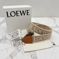 ⭐️美品⭐️ ロエベ アナグラム ショルダーストラップ ブラウン S金具