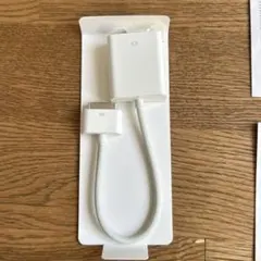 【新品未使用】Apple純正30pin to VGA アダプタMC552ZM/B