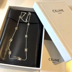 CELINE セリーヌ トリオンフ ネックレス シルバーのサムネイル