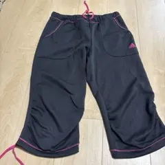 adidas 黒 ハーフパンツ レディース