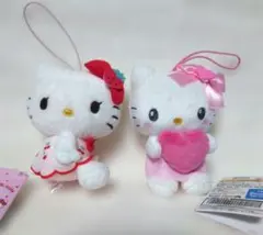 メゾピアノ×ハローキティ ベリエちゃん　マスコット　２個セット②　サンリオ