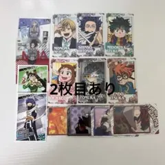 ヒロアカ カード シール スナップマイド 爆豪 緑谷 物間 心操 ホークス