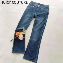 ジューシークチュール デニム ジーンズ　スタッズ装飾 28 USA製　y2k