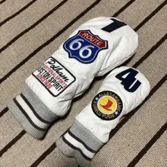 ゴルフ ヘッドカバー 2点セット