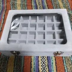 アクセサリー収納ケース ジュエリーケース 24区画 小物入れ