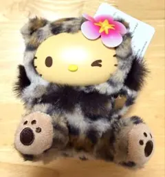 サンリオ　ファインフェイスキャットシリーズ　ハローキティ　豹柄
