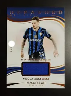 【世界75枚限定】PANINI ザレフスキ ジャージカード メモラビリア