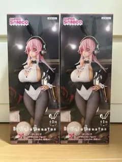 미개봉 슈퍼 소니코 BiCute Bunnies Figure 燕尾 2개