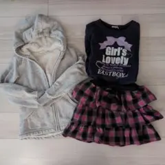 150〜160cm女の子冬物3点!!