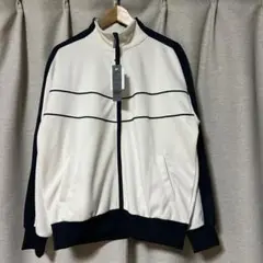 JEANASIS トラックジャケット　ホワイト×ネイビー