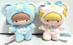 サンリオ　リトルツインスターズ マスコットホルダー 星のエンジェル　ぬいぐるみ