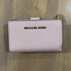 MICHAEL KORS ピンク 二つ折り財布