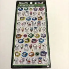 ボンボンドロップシールミニ　スヌーピー＆きょうだいたち
