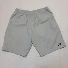 YONEX ハーフパンツ ゲームパンツ グレー Oサイズ