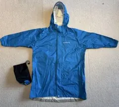 mont-bell レインコート 130 青