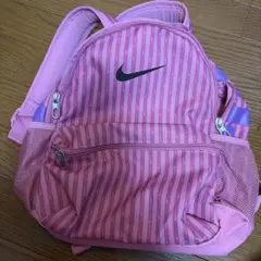 NIKE キッズ リュック ピンク ストライプ