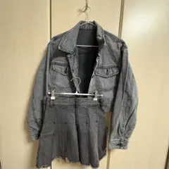 GU デニム セットアップ スカート